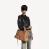 Women’s le city bag medium in camel