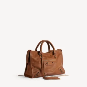 Women’s le city bag medium in caramel