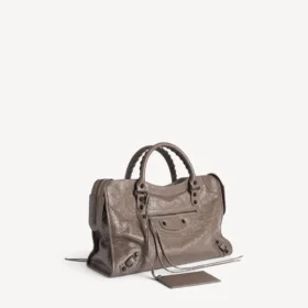 Women’s le city bag medium in dark noix