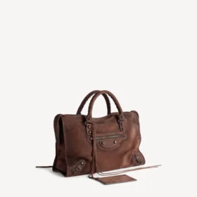 Women’s le city bag medium in light espresso