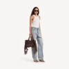 Women’s le city bag medium in light espresso