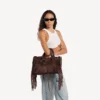 Women’s le city bag medium in light espresso