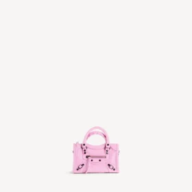 Women’s le city bag nano in bubbly pink