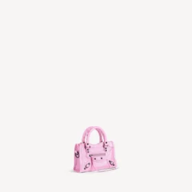 Women’s le city bag nano in bubbly pink