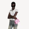 Women’s le city bag nano in bubbly pink
