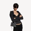Women’s le city bag nano in volcanic rock