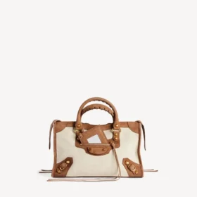 Women’s le city bag small in beige/camel