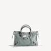 Women’s le city bag small in blue grey Women’s le city bag small in blue grey