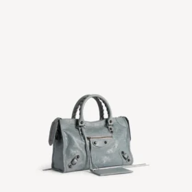 Women’s le city bag small in blue grey