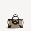 Women’s le city bag small in natural/black Women’s le city bag small in natural/black