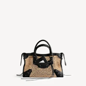 Women’s le city bag small in natural/black Women’s le city bag small in natural/black