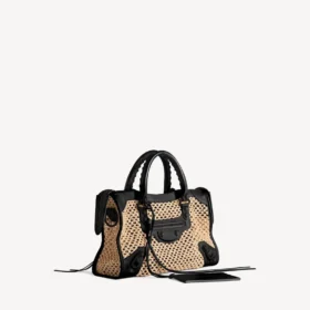 Women’s le city bag small in natural/black Women’s le city bag small in natural/black