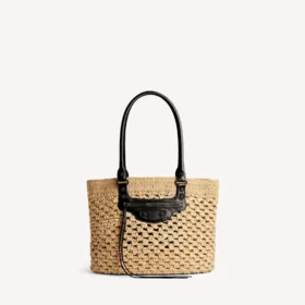 Women’s le city basket medium in natural/black