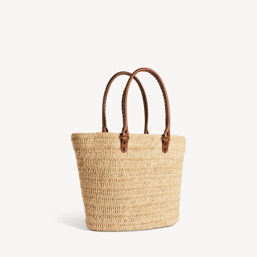 Women’s le city basket medium in natural/camel Women’s le city basket medium in natural/camel