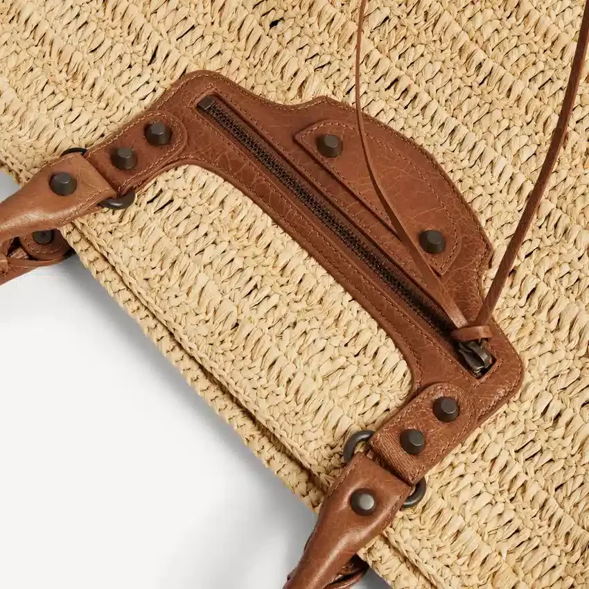 Women’s le city basket medium in natural/camel Women’s le city basket medium in natural/camel