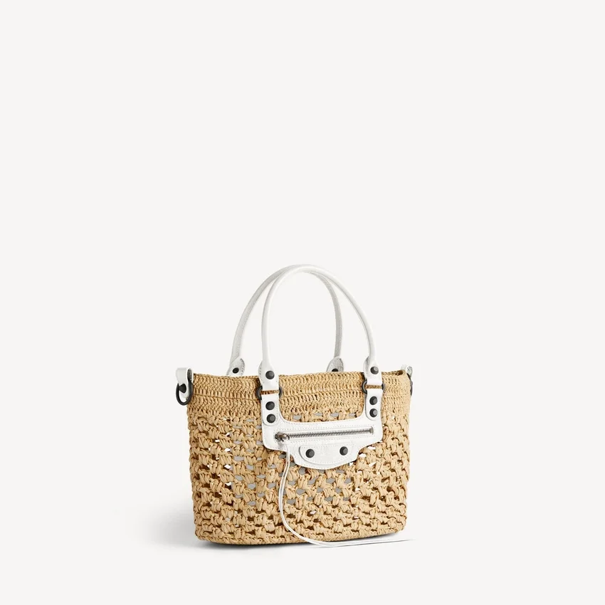 Women’s le city basket small in natural/optic white Women’s le city basket small in natural/optic white