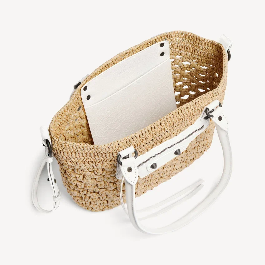 Women’s le city basket small in natural/optic white Women’s le city basket small in natural/optic white