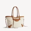 Women’s le city beach tote bag medium in beige/camel Women’s le city beach tote bag medium in beige/camel