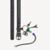Women’s le city belt with charms  in black