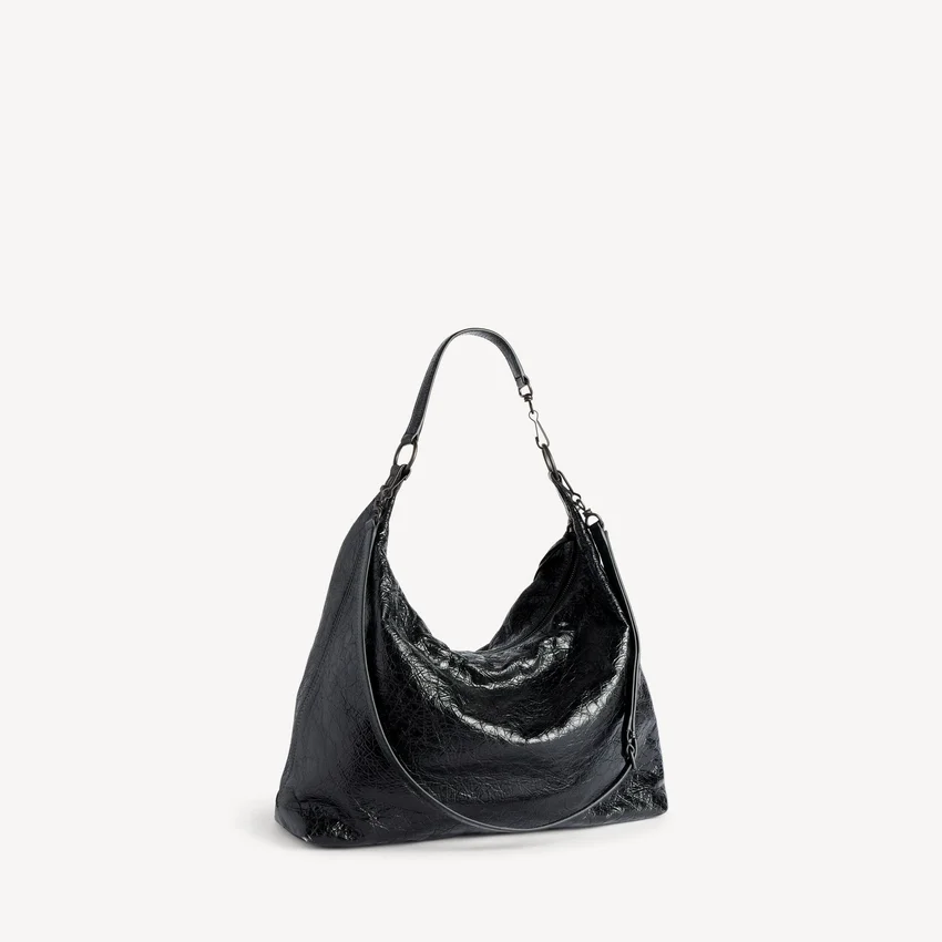 Women’s le city hobo bag medium in black Women’s le city hobo bag medium in black