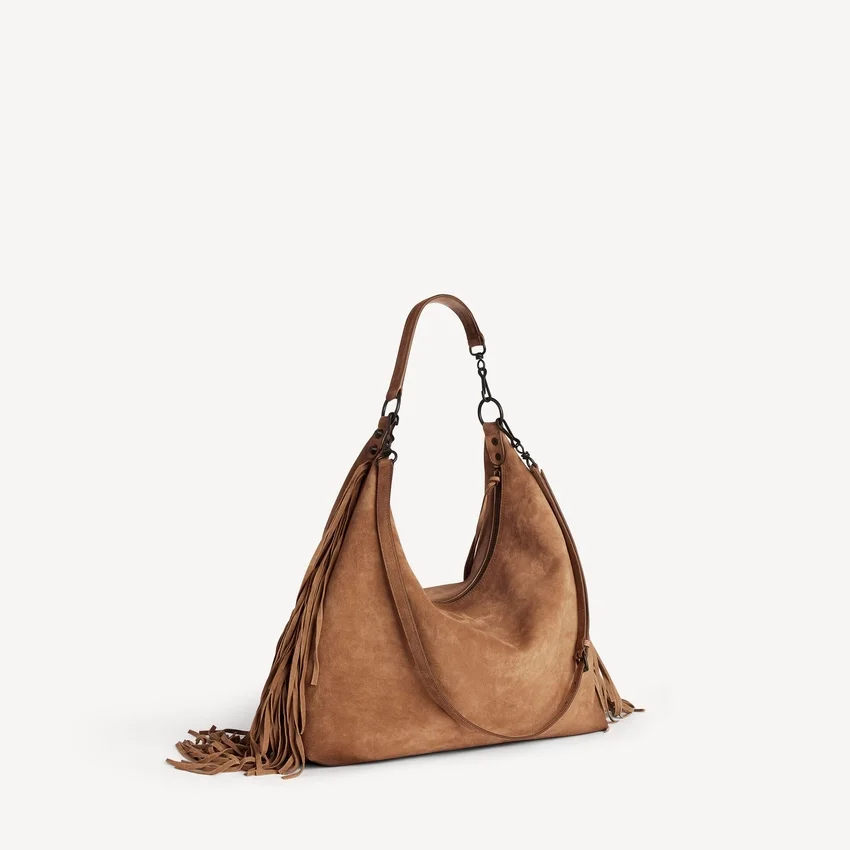 Women’s le city hobo bag medium in camel Women’s le city hobo bag medium in camel