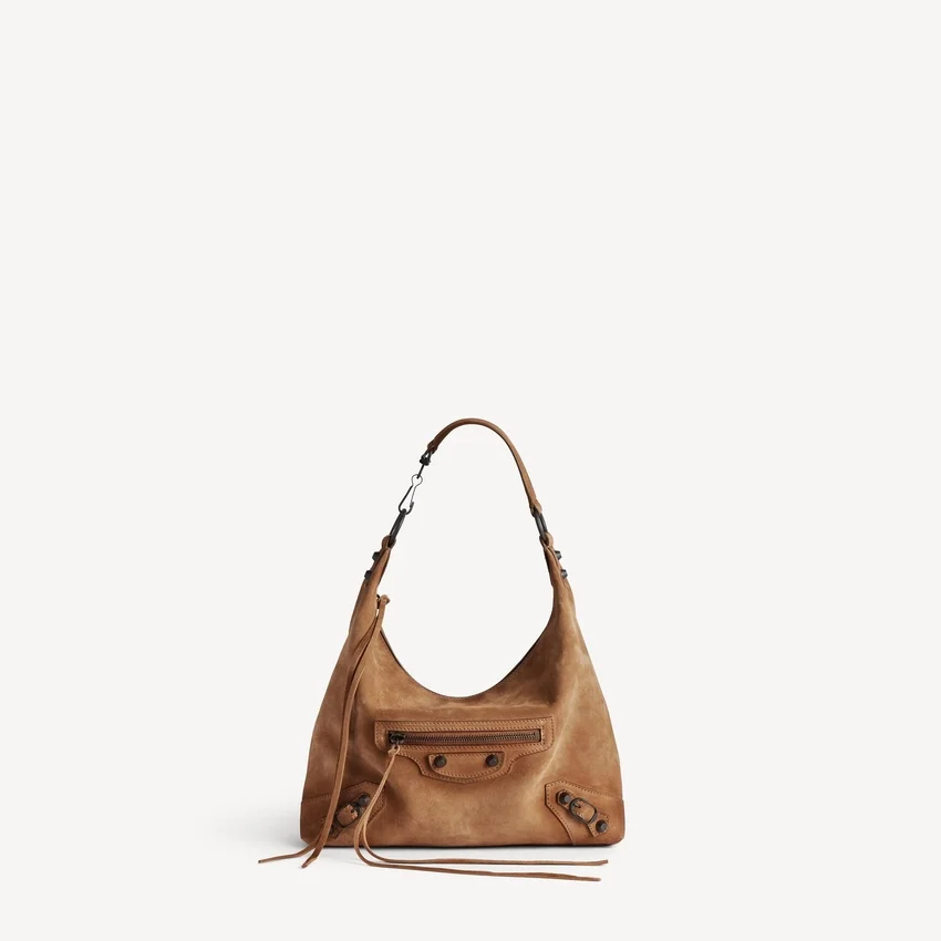 Women’s le city hobo bag small in camel Women’s le city hobo bag small in camel