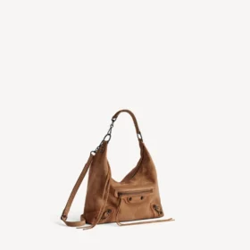 Women’s le city hobo bag small in camel