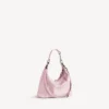 Women’s le city hobo bag small in petal pink