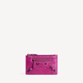 Women’s le city long coin and card holder in azalee