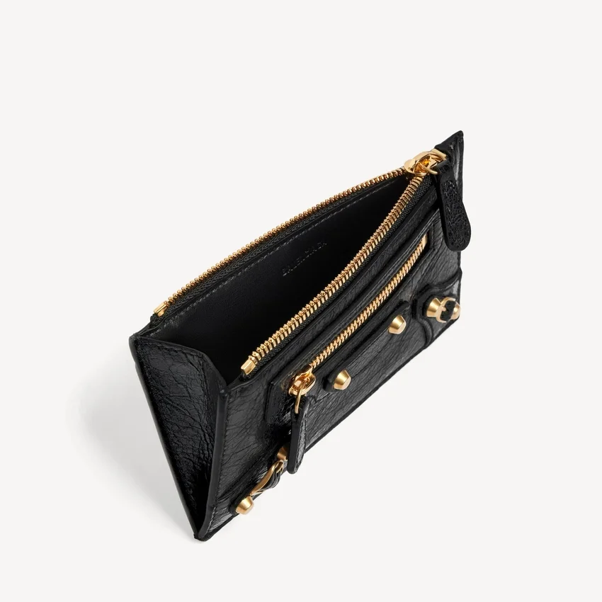 Women’s le city long coin and card holder in black Women’s le city long coin and card holder in black