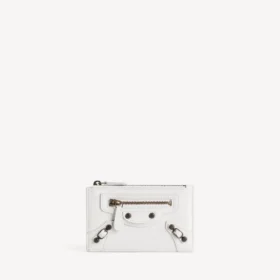 Women’s le city long coin and card holder in optic white