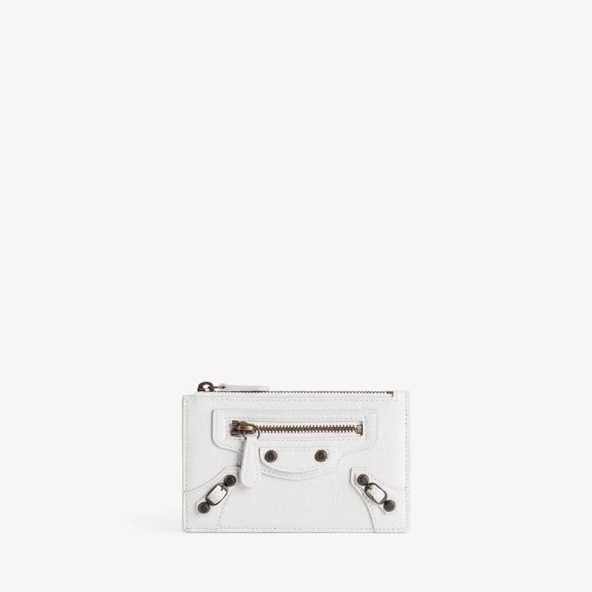 Women’s le city long coin and card holder in optic white Women’s le city long coin and card holder in optic white