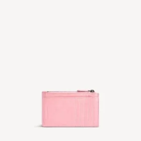 Women’s le city long coin and card holder in vintage pink