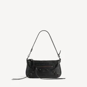 Women’s le city pouch on strap in black