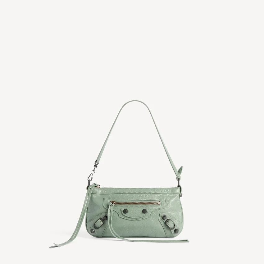 Women’s le city pouch on strap in heritage green Women’s le city pouch on strap in heritage green