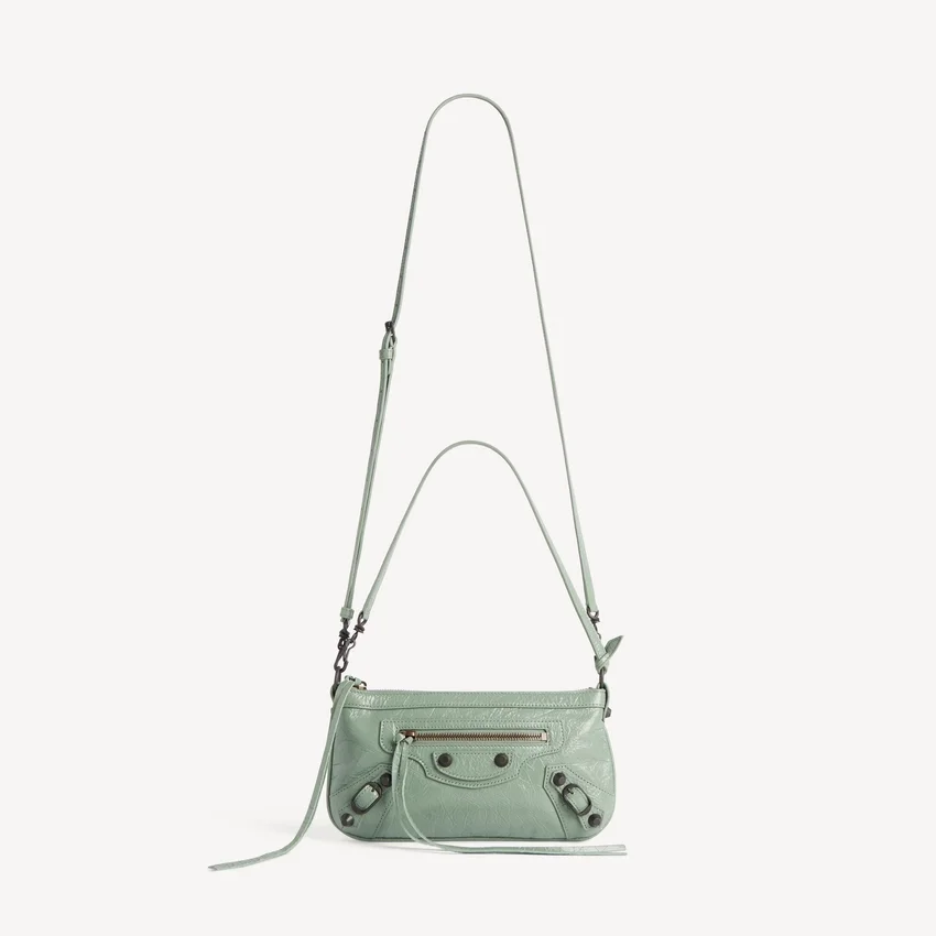 Women’s le city pouch on strap in heritage green Women’s le city pouch on strap in heritage green