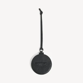 Women’s le city round mirror charm in black