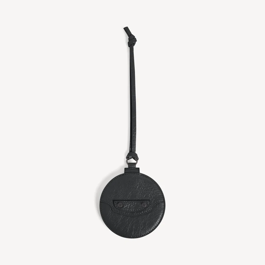 Women’s le city round mirror charm in black Women’s le city round mirror charm in black