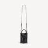 Women’s le city tote phone holder in black