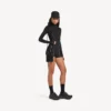 Women’s le city tote phone holder in black