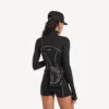 Women’s le city tote phone holder in black