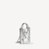 Women’s le city tote phone holder in silver Women’s le city tote phone holder in silver