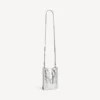 Women’s le city tote phone holder in silver Women’s le city tote phone holder in silver