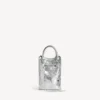 Women’s le city tote phone holder in silver Women’s le city tote phone holder in silver
