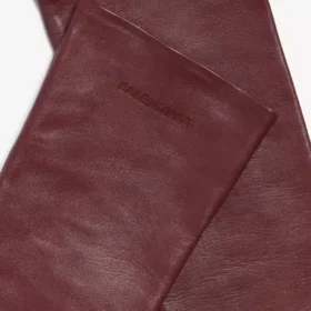 Women’s long gloves in burgundy Women’s long gloves in burgundy