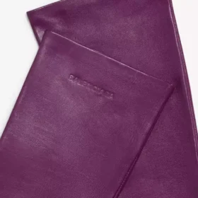 Women’s long gloves in iris Women’s long gloves in iris