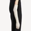 Women’s long gloves in porcelain