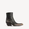 Women’s memphis bootie in black/beige Women’s memphis bootie in black/beige