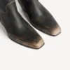 Women’s memphis bootie in black/beige Women’s memphis bootie in black/beige
