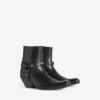 Women’s memphis bootie with harness in black Women’s memphis bootie with harness in black